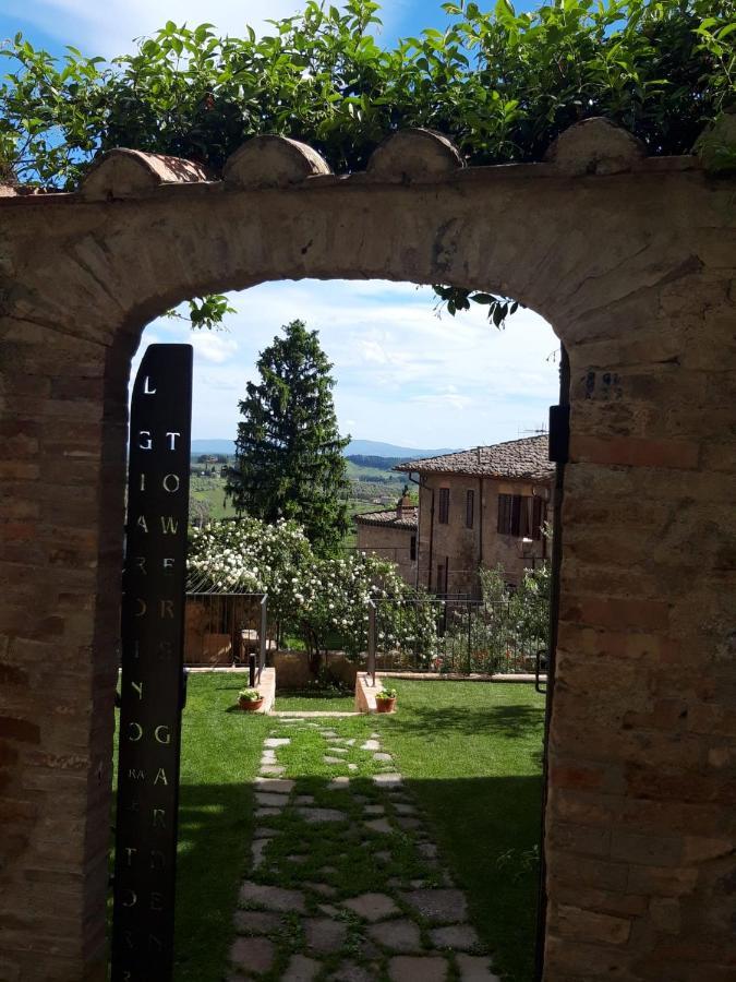 Apartament The Tower'S Garden San Gimignano Zewnętrze zdjęcie
